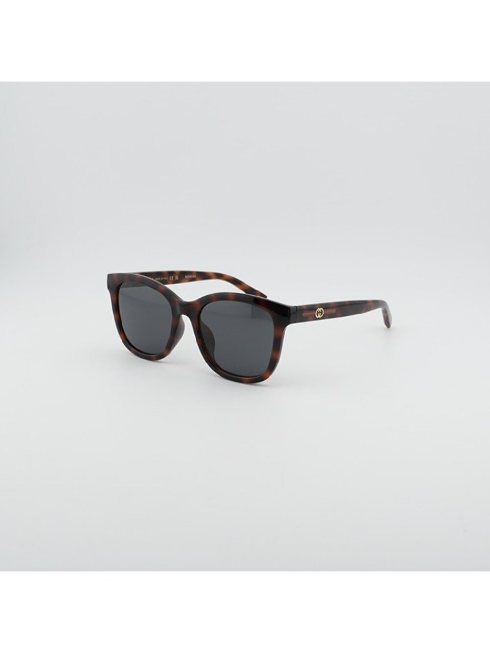 Gucci GG1984SK 002 Unisex Sunglasses Havana Square Frame, Blue Lenses - Picture 7 of 10